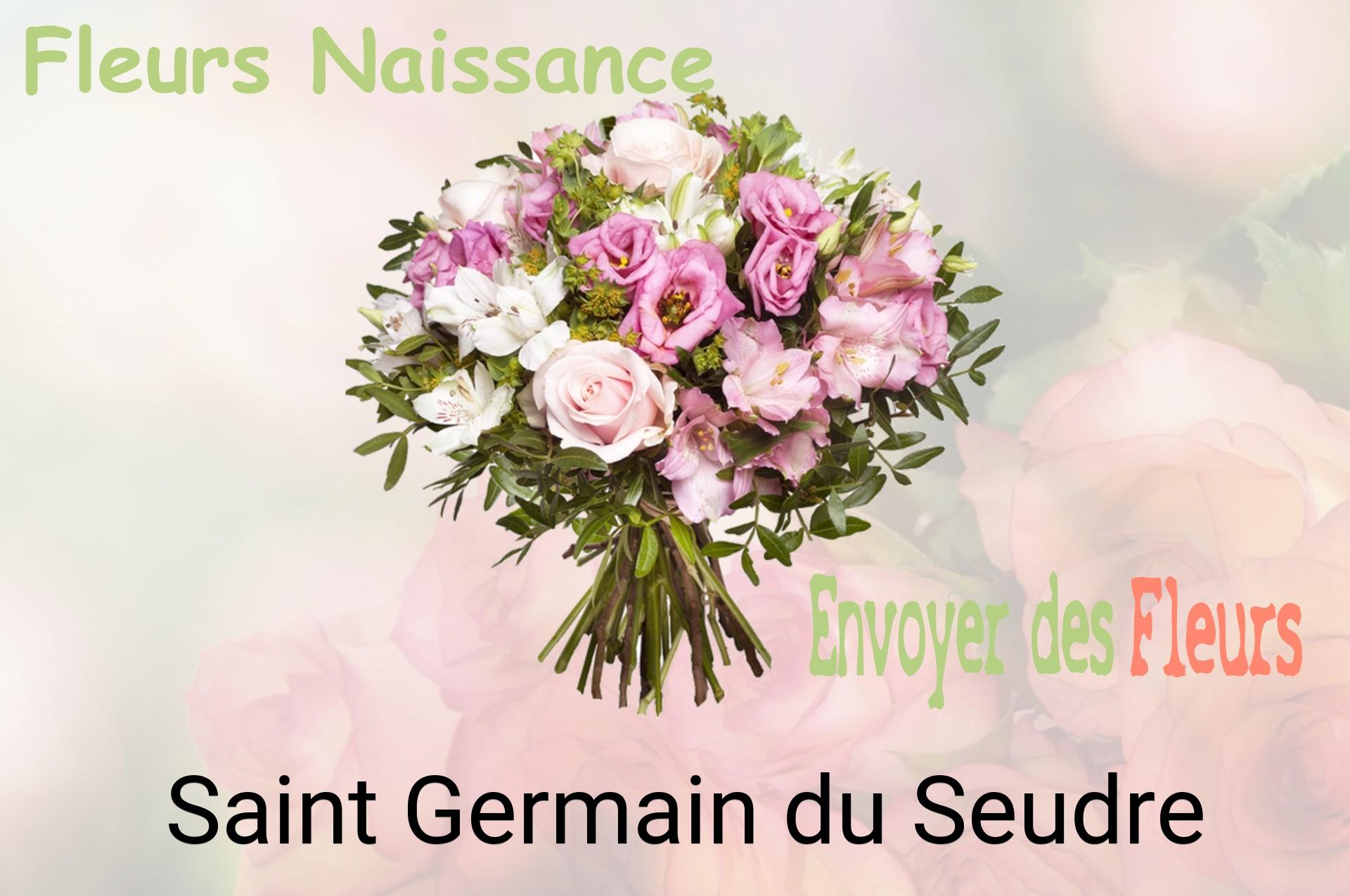 Bouquet de fleurs de naissance livré à Saint-Germain-du-Seudre
